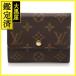 LOUIS VUITTON Louis Vuitton двойной бумажник porutofoiyu* Anayi s монограмма M60402[473]