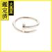  Cartier ju -тактный лодыжка кольцо белое золото #57 B4099200 [430]