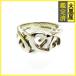TIFFANY&CO Tiffany Triple la vi ng Heart кольцо серебряный серебряный примерно 5.8g примерно 8 номер 2148103834578