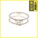 GUCCI Gucci аксессуары кольцо Inter locking G кольцо серебряный 925 15 номер 2.6g