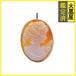 JEWELRY ювелирные изделия камея брошь подвеска с цепью K18 5.0g