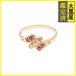 JEWELRY non бренд ювелирные изделия кольцо кольцо K18 R D рубин бриллиант примерно 2.1g #11.5 2141100641163