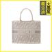 Dior Dior ob утечка книжка большая сумка medium серый парусина M1296ZRIW_M82