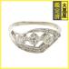 JEWELRY драгоценный металл * драгоценнный камень кольцо кольцо платина D бриллиант 0.50ct 4.0g 14.5 номер 