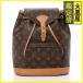LOUIS VUITTON Louis Vuitton монограмма Mini mon потертость рюкзак 