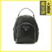 PRADA Prada рюкзак Diag Ram рюкзак чёрная кожа 1BZ030