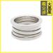 BVLGARI BVLGARY Be Zero One кольцо кольцо белое золото B-zero1 54 номер 10.6g(2146000430374)