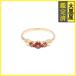JEWELRY ювелирные изделия кольцо кольцо K18 Gold G гранат примерно 1.6g #11 2120000347665