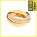 Cartier Cartier toliniti кольцо кольцо 750YG/WG/PG Gold 3 цвет 50 номер 7.2g старая модель (2146000434433)