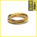 Cartier Cartier toliniti кольцо кольцо 750YG/WG/PG Gold 3 цвет 49 номер 3.5g 2143600390961