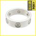 Cartier Cartier Rav кольцо все кольцо WG белое золото D бриллиант 7.9g 48 номер Япония размер 8 номер B4026000