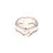 GUCCI Gucci узел Infinity R/SV/8.5g/#11 кольцо * кольцо серебряный 925 SV925 10 номер серебряный мужской [ б/у ]436