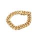 JEWELRY non бренд ювелирные изделия плоский ki разделение 6 поверхность одиночный браслет драгоценный металл * драгоценнный камень K18 Gold diamond 4.05ct мужской [ б/у ]460