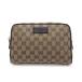 GUCCI Gucci сумка GG сумка-пояс 449174 GG парусина / кожа бежевый / темно-коричневый [ б/у ]460
