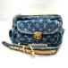 LOUIS VUITTON Louis * Vuitton bam сумка монограмма * Denim голубой M95347 сумка-пояс унисекс [ б/у ]471