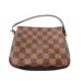 LOUIS VUITTON Louis * Vuitton сумка tu разрозненный * макияж Damier аксессуары сумка N51982[ б/у ]433
