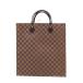 LOUIS VUITTON Louis * Vuitton sak Prada mieN51140 ручная сумочка Damier парусина Brown мужской [ б/у ]460