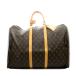 LOUIS VUITTON Louis * Vuitton ключ poru55 монограмма M41424 сумка "Boston bag" монограмма парусина Brown мужской [ б/у ]437