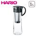 HARIO�i�n���I�j���o������|�b�g 1000ml �u���b�N MCPN-14-B 8�t��p