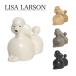 [ параллель импортные товары ] Lisa la-son украшение талон фланель пудель собака medium . главный Северная Европа смешанные товары 114020 Lisa Larson Lisa *la-son
