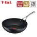 �e�B�t�@�[�� �G�N�X�y���G���X�{ �E�H�b�N�p�� 28cm �����t�� �[�^�t���C�p�� E52319 IH�Ή� �K�X �K�X�� ���� ���p T-fal
