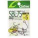 �����ʡ�(OWNER) SBL-75M ���󥰥�75�С��֥쥹(�ߥΡ���) �եå�6 11626 ����