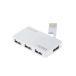 ���쥳�� USB2.0 �ϥ� 4�ݡ��� �Х��ѥ ����ѥ��� �����֥��Ǽ �ۥ磻�� U2H-YKN4BWH
