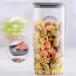 KILNER свежий хранение квадратное ja-1500ml стекло емкость для хранения герметичный контейнер серийный макароны inserting за границей ki Lunar 