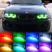 4 131MM BMW E36 E38 E39 E46 RF⡼BLUETOOTHбץޥ顼Ķ⵱RGB LED󥸥륢ϥ󥰥å