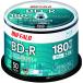  Buffalo Blue-ray диск BD-R 1 раз видеозапись для 25GB 50 листов ось одна сторона 1 слой 1-6 скоростей te