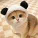  шляпа кошка собака для домашних животных шляпа для домашних животных колпак домашнее животное одежда кошка для преображение текстильная застёжка собака одежда защищающий от холода меры симпатичный преображение домашнее животное товары симпатичный 
