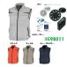 空調服 XE98011 半袖ベスト ポリエステル100% 大容量バッテリー＋ファンケーブルセット 作業服・作業着