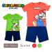  super Mario Kids короткий рукав пижама [ SUPER MARIO мужчина . мужчина женщина . девочка ребенок Mario yosi-100cm 110cm 120cm 130cm