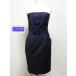 STELLA FOREST Stella forest tube top One-piece size 38 navy used B A-6183 [ free shipping ]