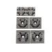 ������ ESCO  �ڸĿ����Բġ� 25.4x25.4mm��«�Х���ѥ١�����Ǵ����/100�ġ� EA475GB-12A [2-1464649]