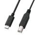 ����掠�ץ饤 USB2.0TypeC-B�����֥� KU-CB20 KU-CB20  [444-761182]
