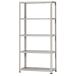�X�`�[�����b�N ��87.5cm ���s40cm ����180cm 5�i �ω׏d70kg/�i LST-104 �X�`�[���I �I ���b�N �Ɩ��p ���[ �K���[�W �H�� �X�� �I�t�B�X ������ �����z�� �ړ] �֘A�摜2