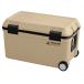 [ наличие иметь * немедленная уплата ] Captain Stag автомобиль Ла Манш cooler-box 45 бежевый UE-90 45L дренаж штекер приложен термос box уличный большой CAPTAIN STAG