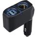 �Z�C�� SEIWA 1DC+2USB�_�C���N�g�\�P�b�g F274 �u���b�N �ő�72W USB2.4A �\�P�b�g 2���\�P�b�g �_�C���N�g�v���O USB�|�[�g �ԍڗp�d��