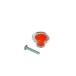  высокий logic crystal ручка регулировки 30mm 17722 orange 1 штук кнопка, ручка настройки ручка мебель дверь вытаскивание обратная сторона винт останавливаться HILOGIK