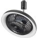  ом электро- машина OHM с вентилятором LED направляющие свет свет канал для черный ORL-FL01-K 06-5024 направляющие свет с вентилятором свет потолочный светильник 