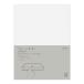  зеленый MD Note journal покрытие A5 1 день 1 страница для прозрачный PVC [01] ( почтовая доставка объект )