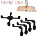 TIERRA UNOtielauno Dance тренировка панель подключение connector set STEPB-CONECTA joint фламенко ответвление Dance Studio пол amor musica
