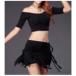  Berry Dance * латиноамериканский Dance тренировка для черный костюм тугой верх + Short юбка 