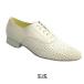  бальные танцы обувь _ джентльмен современный Dance обувь _ semi заказ _ белый белый _250603