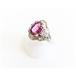 ピンクサファイヤ 指輪 PT900 S2.54ct ダイヤモンド0.41ct リング 新品仕上げ プラチナ 900