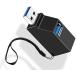 USB ступица [USB3.0+USB2.0*2 порт ] высокая скорость легкий мобильный удобный черный (1 шт. комплект ) usb ответвление usb3.0 ступица usb расширение usb дистрибьютор usb ступица маленький размер 