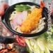  микроволновая печь простой кастрюля жарение способ море . небо .. udon 1 порции рефрижератор кастрюля похоже ..1 человек для овощи соба японская кухня креветка 