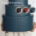  шейкер овальный box L черный из дерева 32cm шейкер box Северная Европа смешанные товары место хранения мелкие вещи место хранения модный симпатичный натуральный простой большой 