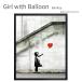 Girl with Balloon Banksy Х󥯥 åɥХ롼 ֤Ⱦ ȥݥ ֥åե졼 4353cm  ֥å ȥꥢ